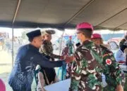 Tutup Latihan Tempur di Gresik, Menbanpur 2 Marinir Gelar Aksi Sosial untuk Warga