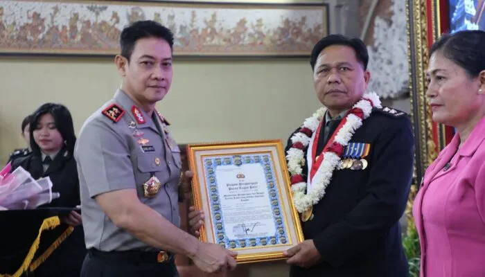 366 Personel Polda Bali Memasuki Masa Purna Bhakti, Kapolda : Pengabdian Tidak Berhenti Setelah Pensiun