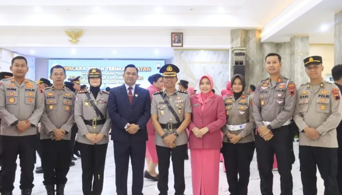 Kapolda Jateng Pimpin Sertijab Kapolres Tegal, AKBP Febriyani Aer Emban Jabatan Baru