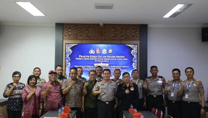 Kapolda Bali Terima Peserta Didik Sespimti Polri Dikreg ke-36, Bahas Dukungan terhadap Kedaulatan Pangan, Energi, dan Ekonomi