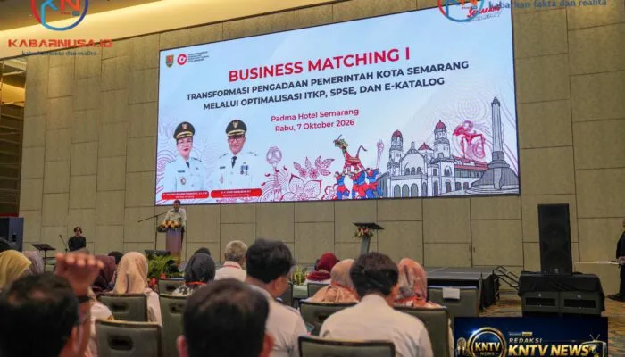 Pemkot Semarang Perkuat Pengadaan Digital melalui Business Matching 2026