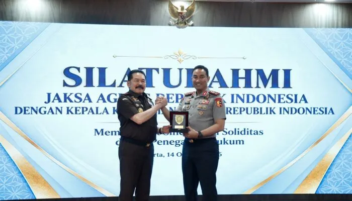 Kapolri Suyudi Ario Seto Temui Jaksa Agung, Perkuat Sinergi Penegakan Hukum