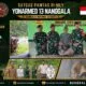 Edukasi Hukum di Perbatasan, Satgas Yonarmed 13/Nanggala Terima Penyerahan Trenggiling Dilindungi